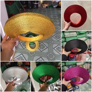 25-round glitter turban in assorted colors