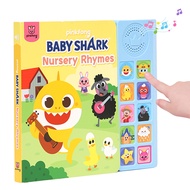 Baby Shark Nursery Rhymes 10 Button Sound Book| Learning & Education Toys | Interactive Baby Books f