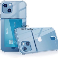 CARD HOLDER CARD/ Soft Case iphone 13 / iphone 13 PRO / iphone 13 MINI / iphone 13 Pro Max
