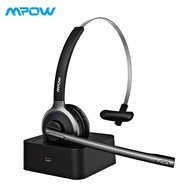 [Big Sale] Mpow BH231 M5 Pro Bluetooth 5.0 Headphones With Mic Charging Base Wireless Headset For PC