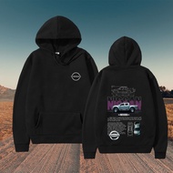 Hoodie Nissan GTR Car Pattern Cotton Adult Casual Style Size The Best of R32 R33 R34 R35 M-3XL