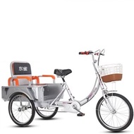 ST/🏅Dongque Tricycle Elderly Pedal Tricycle Elderly Pedal Walking Fitness Pick-up Children Pull Tricycle UNTT
