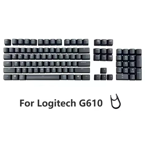 For G610 Keycaps, New Original Thickened,Custom Shine Through Replacement Keycaps for Logitech G610 