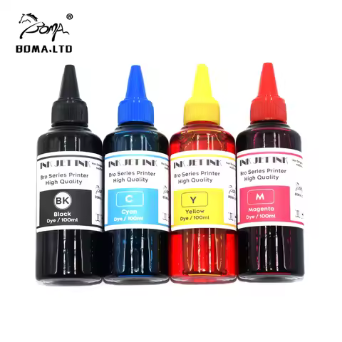 4Color 100ML Refill Ink Kits LC402 LC412 LC422 LC432 LC462 LC472 For Brother MFC-J7100CDW J7300CDW D