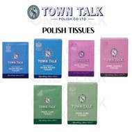 Town Talk Polish Sparkle Tissues - Premium Cleaning Cloths for Surface Cleaning and Furniture Polish