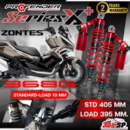 รุ่นใหม่ล่าสุด!! รับประกัน 2 ปี !! โช๊คหลัง PROFENDER SERIES-X PLUS สำหรับ ZONTES 368Gของแท้!! ส่งไว