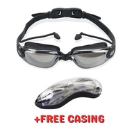 Sun Sports Goggle Swimming With Power Degree Kids Adult Swimming Goggles Gogle Cermin Mata Renang Be