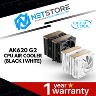 DEEPCOOL AK620 G2 AIR COOLER - (BLACK | WHITE)