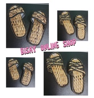 ABACA SLIPPER (FOR BOYS) BLACK COLOR NATIVE TSINELAS