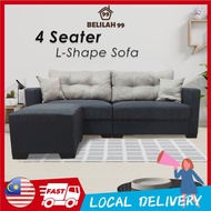 Belilah L Shape Sofa/sofa fabric/sofa 4 seater/Sofa 4 L/sofa kain/沙发
