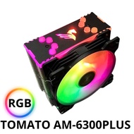 Tản nhiệt khí tản nhiệt CPU Tomato AM-6300plus Hỗ trợ full socket 2011 LGA1200 LGA1700 - Led RGB - T