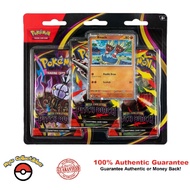 Pokemon TCG: Mega Evolution Pitch Black 3 Pack Blister | ME 05 3 Pack Blister