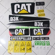 Dozer D3K LGP Sticker Dozer Caterpillar Sticker