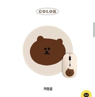韓國代購🇰🇷Disbunnystar 無線滑鼠 滑鼠 韓國滑鼠 usb滑鼠 熊熊滑鼠 可愛滑鼠 卡通滑鼠