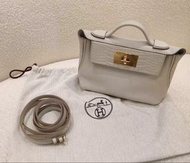 Hermes 2424 Mini touch 冰川白 B刻 98新#Hermes/爱马仕