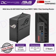 ASUS ROG Strix GS-BE7200X Dual-band WiFi 7 (802.11be) Gaming Router - Support new 4096-QAM, 10G port