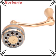 NORBORTO Reel Handle Conversion, Screw-In Two Sizes Fishing Reel Handle, Durable Aluminum Alloy Spin