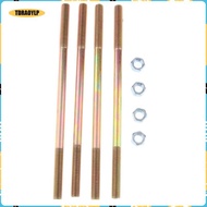 [tdraoylp] 4  Cylinder Head  Kit Cylinder Head  Motorcycle Cylinder Head Bolts Stainless