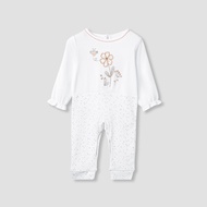 Babyshop Giggles Embroidered Sleepsuit With Long Sleeves And Button Closure
