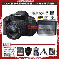 [NEW] Canon EOS 700D CAMERA+Lens KIT 18-55MM IS STM - 1 Year Warranty - DSLR CAMERA 600D M100 M10