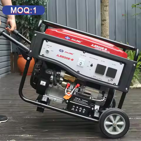 Portable Electric Generators Fuel 3kw 3kva 5kw 5kva 8kw 10kw Generador Electrico Petrol Power Genera