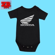 KATUN HITAM Baby JUMPER HONDA MOTORCYCLE LOGO BABY CLOTHING T-SHIRTS AGE 0 - 12 MONTHS TO 1 YEAR BAB