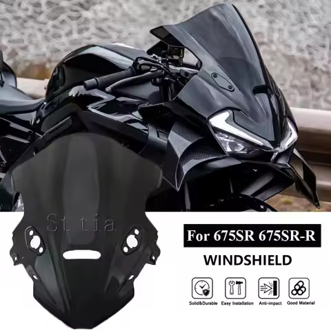 NEW Motorcycle Front Windshield Fit For CFMOTO 675SR 675SR-R 675SR R Wind Deflectors 675SR Accessori