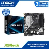 Asrock B550M WiFi SE microATX AM4 AMD Motherboard