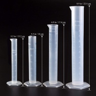 Plastic measuring cylinder for measuring volume and density 250ml - 500ml