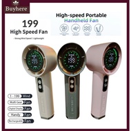 Kipas Kelajuan Tinggi 199 Gear Angin Portable High Speed Handheld Fan
