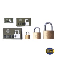 [100% Original] Globe Hardened Brass Padlock (HL-401 / HL-404 / HL-405)