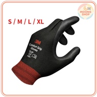 [3M]Comfort Grip Fit Gloves – Ergonomic Work Gloves/Precision Fit | Excellent Grip | Breathable Comf