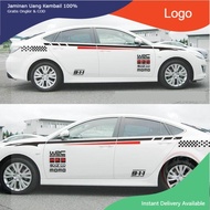 [ REAL PICTURE ] WRC 911 Decal Set for Car Side Stickers Ms-05 VIP VIP