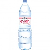 Evian Natural Mineral Drinking Water 1.5 Liter Bottle