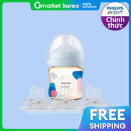 Philips | Bình sữa Philips Avent PPSU 125ml Có núm ti Thích hợp cho trẻ sơ sinh