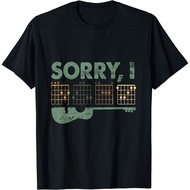 Sorry I-Dgaf Funny Hidden Message Guitar Chords For Lover T-Shirt