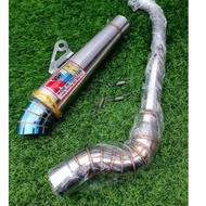 Nlk Pipe canister contour open specs exhaust Pipe for Wave 125 Xrm 110/125 Wave 100/110/115 Rs125 Fu