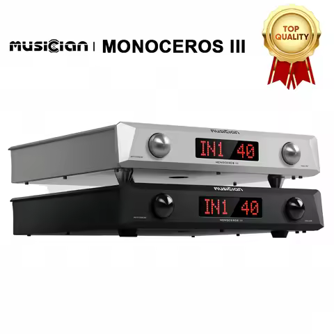 Musician Monoceros III Fully Balanced Class A Power Amplifier XLR RCA R2R Pre Amp Stereo Crosstalk H