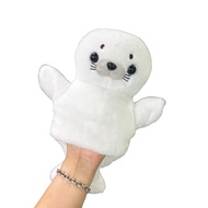 Farglory Ocean Park Seal Puppet Interactive White