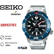 Seiko SRPE27K1 Men's Prospex PADI Monster Divers 200M Automatic Watch