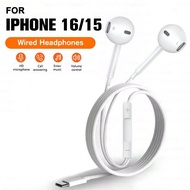 1pc Type-C Wired Earphones With Microphone And Volume Control, In-Ear Headphones Compatible With IPh