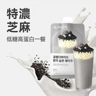 GLAM.D - GLAM.D 魅力代餐奶昔 特濃黑芝麻味 40g x 10包 GLAMD芝麻味代餐