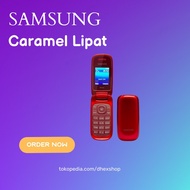 CODE [ORIGINAL] HANDPHONE SAMSUNG CARAMEL DUAL SIM SAMSUNG LIPAT 1
