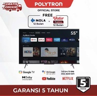 POLYTRON ANDROID TV 55 INCH 55UG