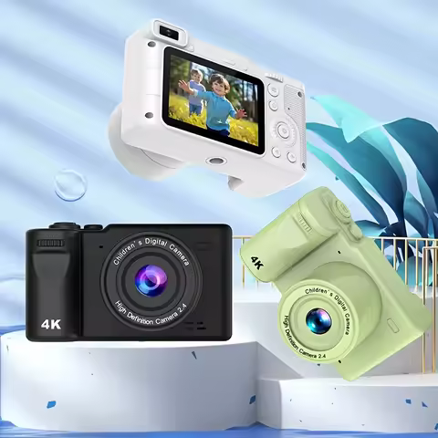 Portable Digital Camera CCD High Definition Autofocus 8X Zoom Video Camcorder Student Party DSLR for