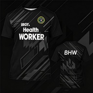 (BHW&BNS) Full Sublimation T-shirt | Short Sleeves Summer Casual Tops | Bhw&Bns Barangay Uniform