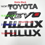 new design for Toyota 3D ABS Plastic TOYOTA HILUX REVO D4D 3.0 Logo Car Letter Sticker, Trunk Decal,