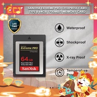 Sandisk Extreme Pro CFexpress Card Type B 64GB / 128GB / 256GB / 512GB 1700MB/s Memory Card