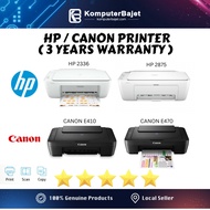 FAST DELIVERY  HP CANON DeskJet Ink Advantage 2336 2785 E410 E470 WIFI All-in-One Printer FREE 1 SET INK