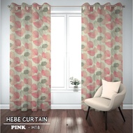 missdiy123 - H18 Hebe Flower Hook/Eyelet Curtain (170cm-220cm)